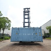 9 tonų elektrinis tuščių konteinerių krautuvas